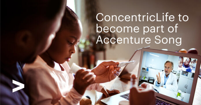 Accenture to Acquire ConcentricLife to Bolster its Healthcare Marketing and Communications Capabilities for the Life Sciences Industry