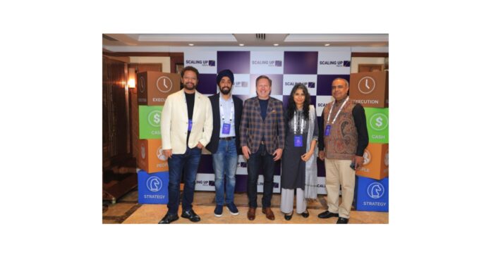 BestSelling Author and Global Business Thought Leader Verne Harnish Showcases Path to Business Success at the Scaling Up India Summit 2023