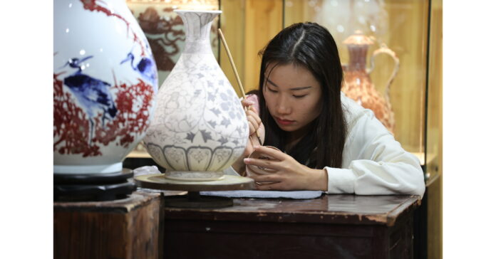 Creative blocks add vibrancy to ancient 'porcelain capital'