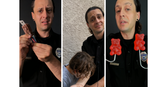 EMT Uses TikTok to Protect Kids from Hidden Halloween Dangers