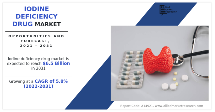 Iodine Deficiency Drug Market: A Global Health Priority