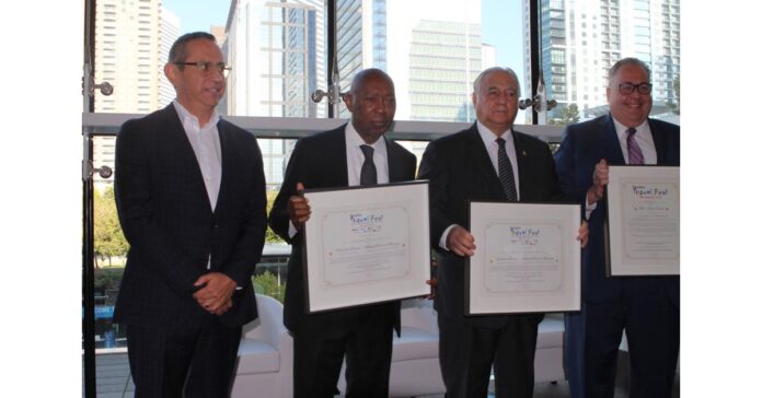 Jorge Franz Honored with the Prestigious Global Connection Award at Houston Travel Fest
