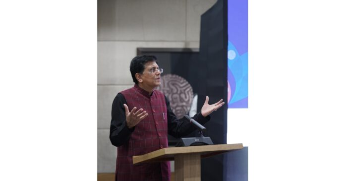 Union Textiles Minister Shri Piyush Goyal Lauds Textile Industry Bodies for Planning A Global Textile Fair In India Unveiling its Logo and Website