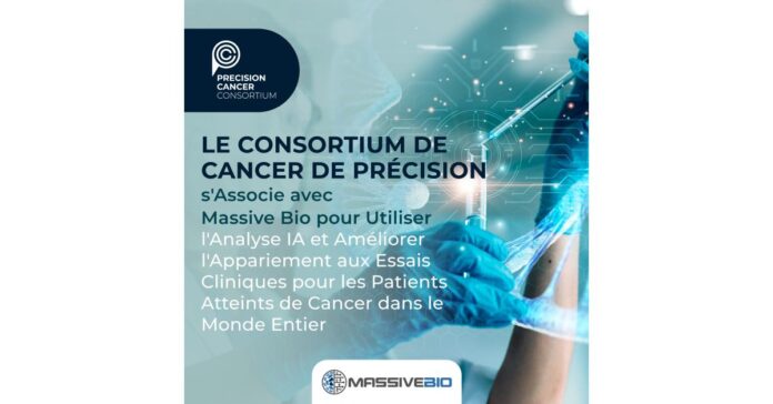 Precision Cancer Consortium et Massive Bio unissent l'IA pour optimiser les essais cliniques mondiaux en oncologie
