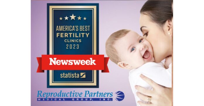 Reproductive Partners Medical Group Recognized Among America's TOP 30 Best Fertility Clinics 2023