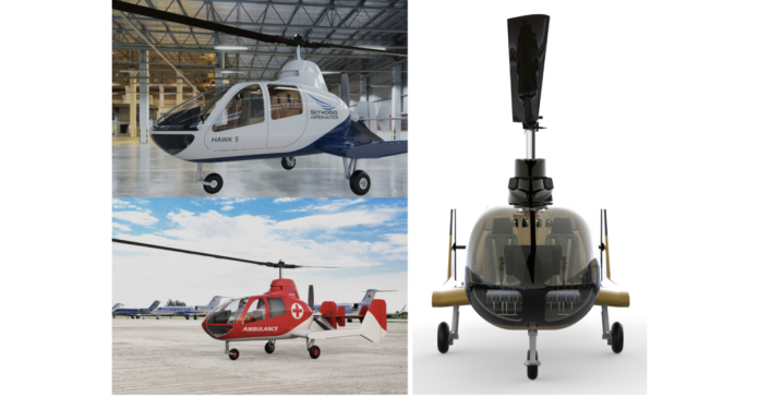 Skyworks Aeronautics Receives Order for 100 Hawk 5 Gyroplanes