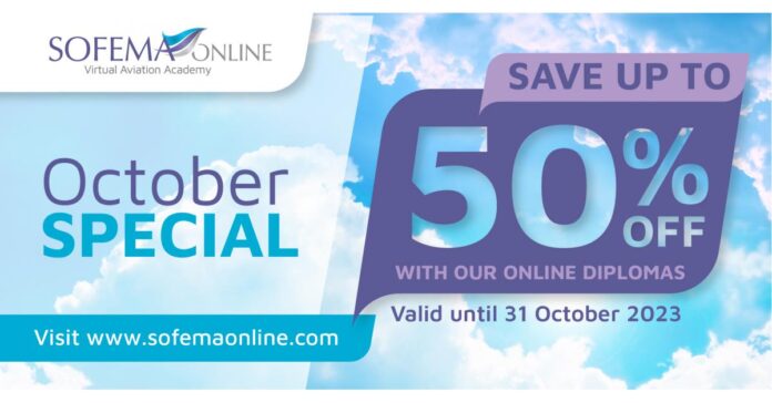 Up to -50% on Aviation Training for their Online Diplomas
