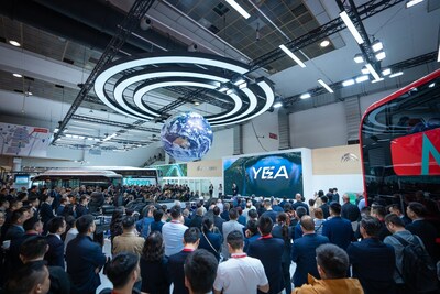 Yutong Bus Picks Up Prestigious Award at Busworld Europe 2023 Yutong Steals the Show, Demonstrating Its Latest Technological Platform Achievement, YEA, at Busworld Europe 2023.