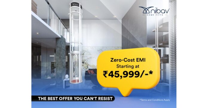 Air-Driven Home Elevator with Exclusive EMI Plan, Nibav Home Lifts