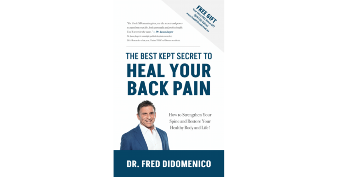 "Dr. Fred DiDomenico Presents a New Answer to a World-Wide Health Problem