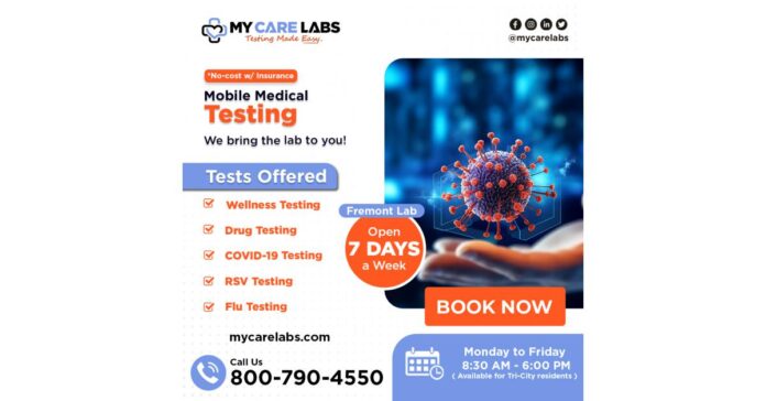 My Care Labs Expands Testing Services and Announces Global Business Expansion