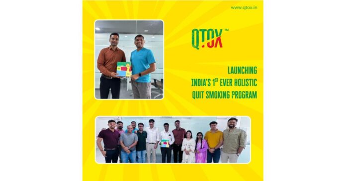 Qtox Wellness launches India's 1st ever Holistic Quit Smoking Program