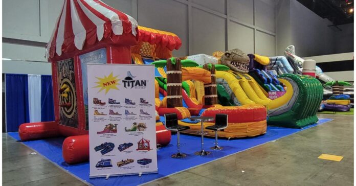 Titan Inflatables Set to Unveil Exciting New Commercial Inflatables at the 2023 IAAPA Expo