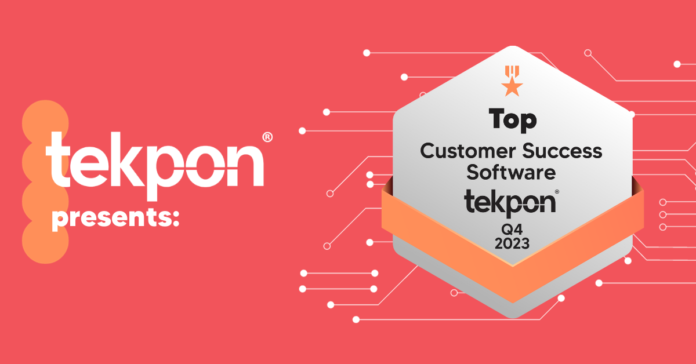 Tekpon’s Top 10 Picks for Customer Success Software"