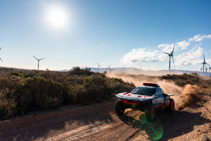 Final test run for the Audi RS Q e-tron