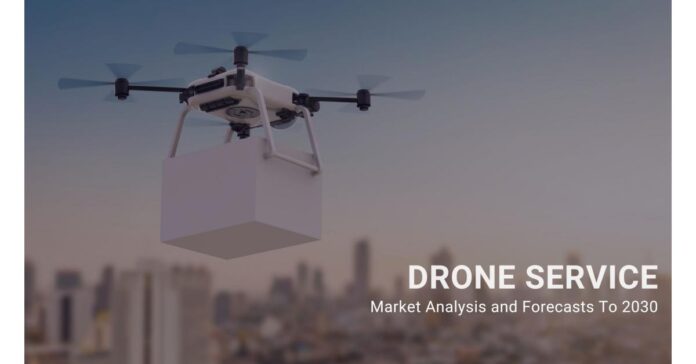 Drone Service Market Expected to Reach USD 128.18 billion, Globally, by 2030 at 39.3% CAGR: Sensefly, Cyberhawk