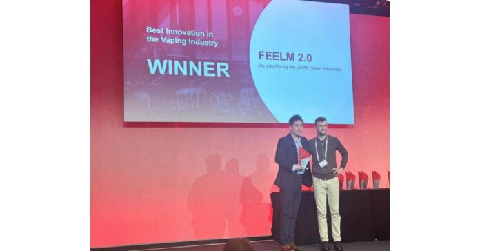 FEELM20-Receives-Awards-for-the-Best-Innovation-in-the-Vaping.jpg FEELM2.0 Receives Awards for the 'Best Innovation in the Vaping Industry' for Its 1000+ Puffs in 2mL
