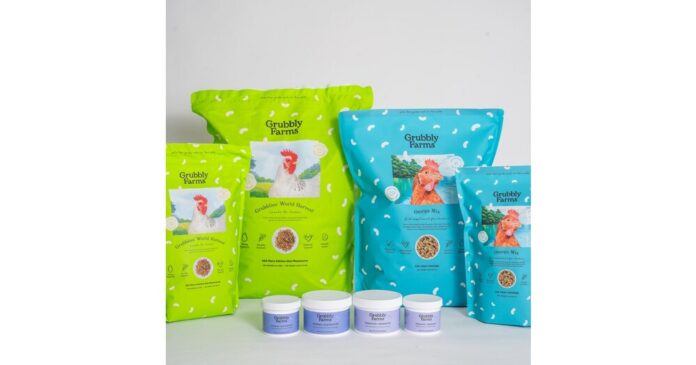 Grubbly Farms expands its product line, catering to the growing backyard chicken market