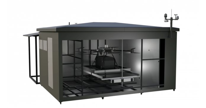 HEISHA released the DPort low altitude autonomous multi-drone docking base