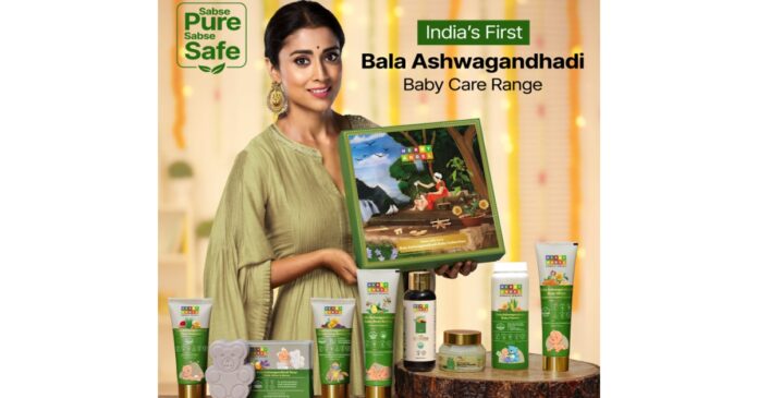 Herby Angel Launches Range of Bala Ashwagandhadi Oil Based Skin Care Products for Babies and Kids