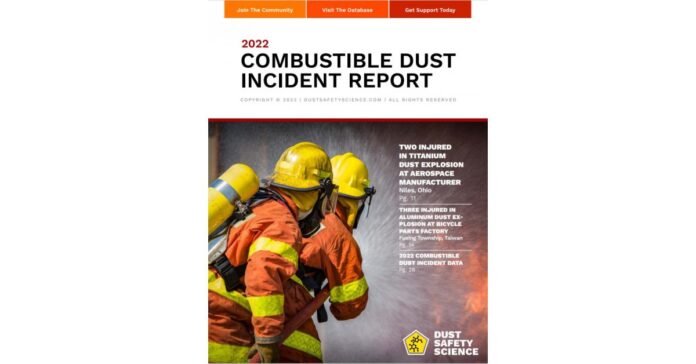 The Combustible Dust Incident Report for Year 2022 is Released