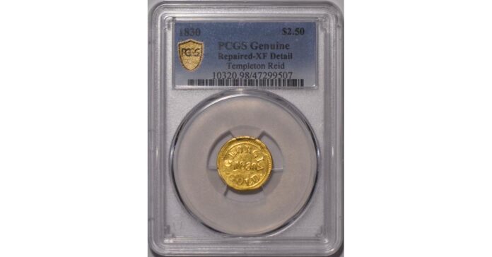 Tom Pilitowski -US Rare Coin Investments Announces The Placement of Rare Templeton Reid Gold Coin