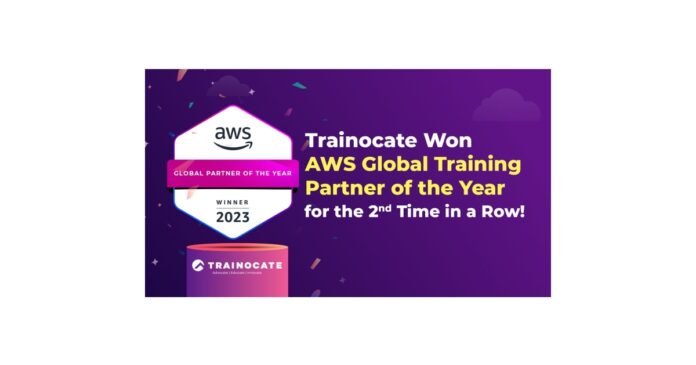 Trainocate Clinches Global AWS Training Partner Award for the 2nd Consecutive Year