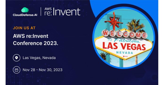 CloudDefense.AI is attending AWS re: Invent 2023