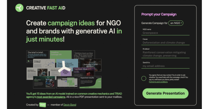 creative-fast-aid-homepage.png Helping Creativity to help good causes: Creative Fast AID