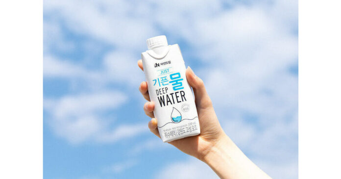 iN Natural Dream's Carton "Deep Water" Is Ousting Plastics in Korea
