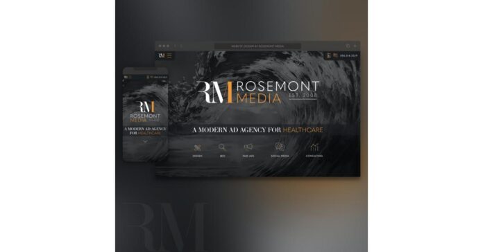 Healthcare Digital Marketing Agency Rosemont Media Uplifts Brand with New Modern Website Design
