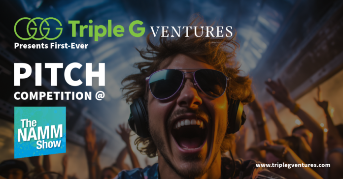 Triple G Ventures Announces Inaugural Annual Pitch Competition at The NAMM Show