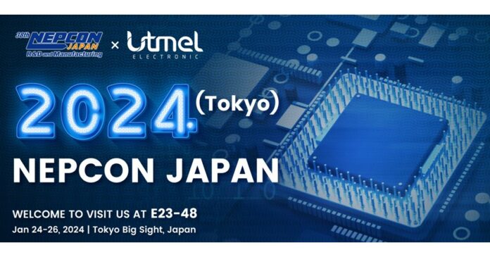 Electronic Component Distributor Utmel Invited to Participate in 2024 NEPCON JAPAN