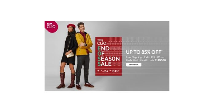 The Year's Biggest Celebration Gets Bigger with Tata CLiQ’s End of Season Sale