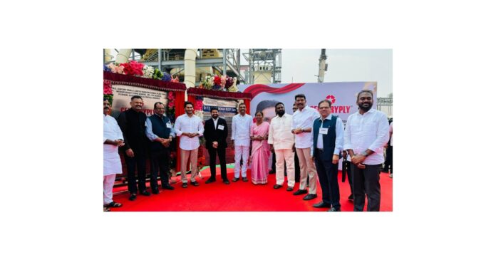Honble Chief Minister Shri Y S Jagan Mohan Reddy Inaugurated CenturyPlys Largest Integrated Wood Panel Manufacturing Unit at Badvel Andhra Pradesh