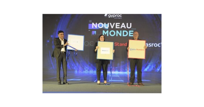 SaintGobain Gyproc India Launches Revolutionary Range of Building Products with Enhanced Performance Design and Durability