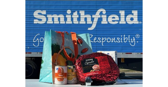 Smithfield Foods Distributes Free "Hams for the Holidays" to Help 1,000 Families in Virginia