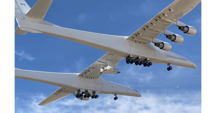 Stratolaunch Successfully Completes Captive Carry Flight with TA-1 Test Vehicle