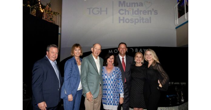 Tampa General Hospital Reveals the "Muma Children's Hospital at TGH," Celebrating a Historic Charitable Contribution to Support Tampa General's Pediatric Health Services