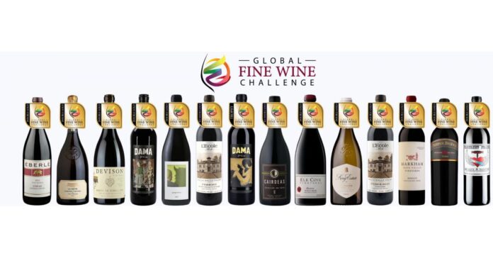 USA secures 1 Trophy, 13 Double Golds and 14 Gold medals at the 2023 Global Fine Wine Challenge
