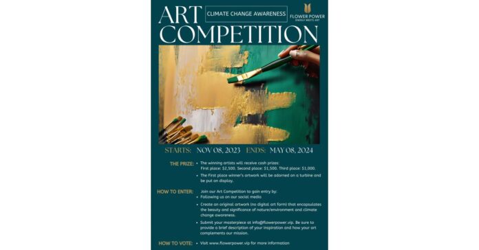 Flower Turbines Announces Turbine Art Competition Prizes