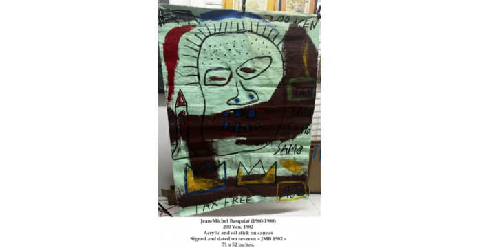 A Major Painting “200 Yen” to Resurface by American Artist Jean-Michel Basquiat