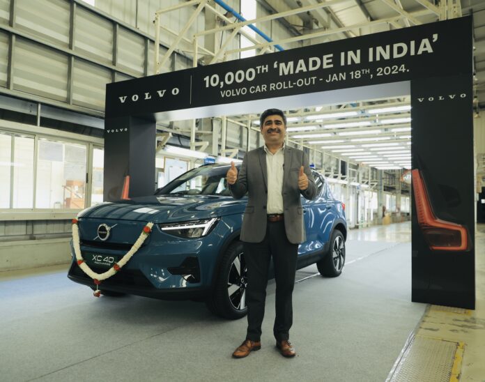 Made-in-India Volvo Car