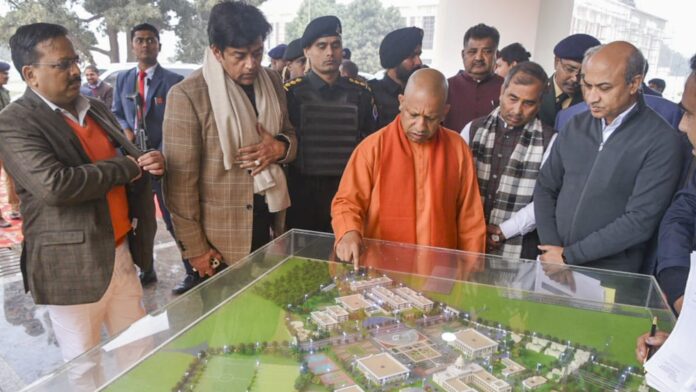 Yogi Adityanath lauds PM, Narendra Modi, who has changed India’s destiny, india border issues, Viksit Bharat Sankalp Yatra programme, Uttar Pradesh news, Uttar Pradesh development projects, UP govt, Indian express news