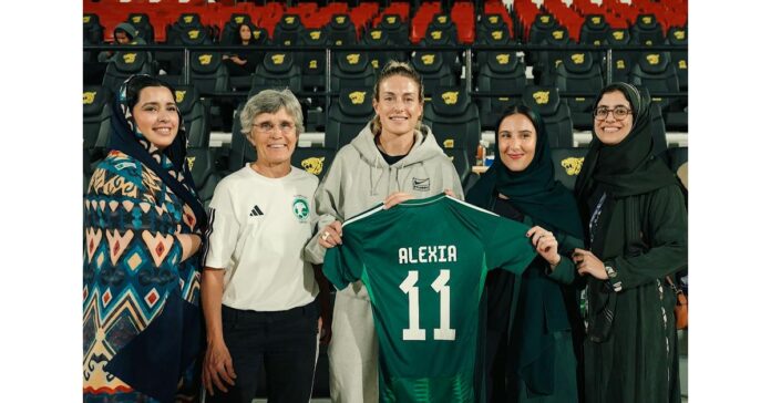 Women’s World Cup winner Alexia Putellas tours RTC in Jeddah