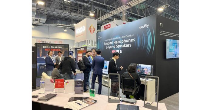 Audfly Technology Showcases a Range of Glass Directional Sound Technology Products at CES 2024