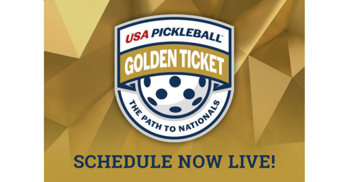 USA Pickleball Unveils New Golden Ticket Tournament Format and Schedule for 2024