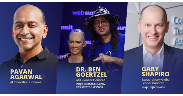 Pavan Agarwal, Dr. Ben Goertzel, and Gary Shapiro Named as Honorees to Interstellar Soiree, Live at Worre Studios
