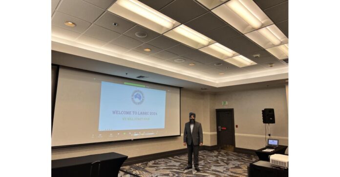 Dr. Satpreet Singh's Research Breaks New Ground at LABRC 2024
