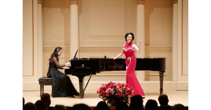 Ying Li (Sandy) a soprano is a celebrated voice